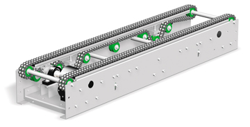 Driven Chain Conveyors - Duplex Chain