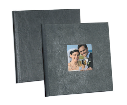 Fotomount hard covers, black - Use with fastbind photobook makers