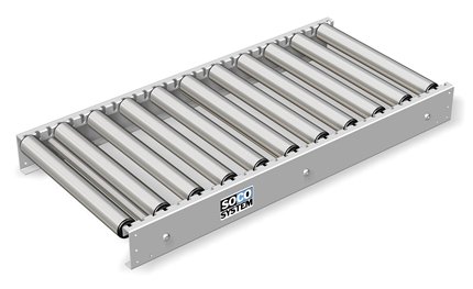 Non-driven conveyors - with 48mm steel rollers